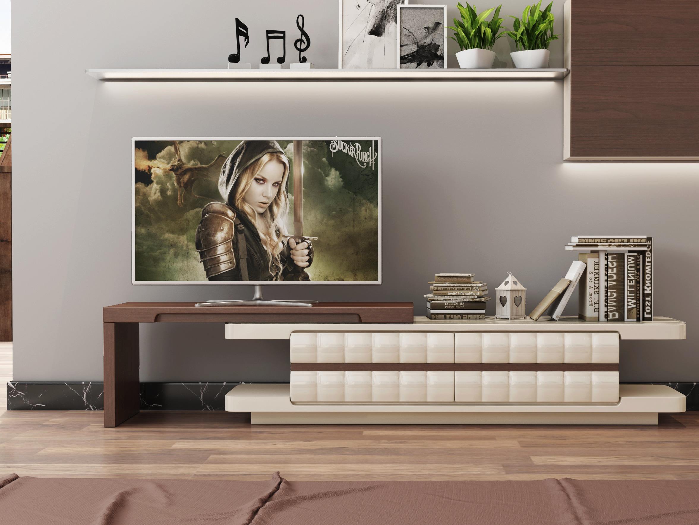 客厅如果没有电视柜，真是丑到爆了！