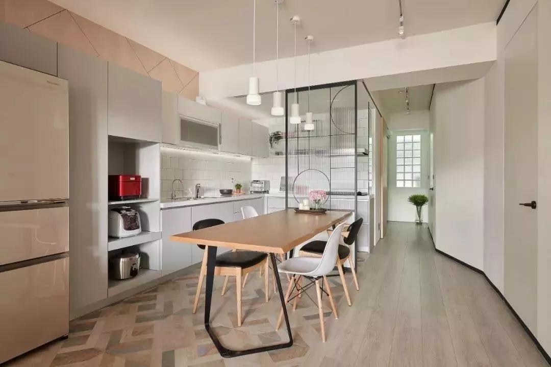 厨房也能够上档次,炫出你的色彩