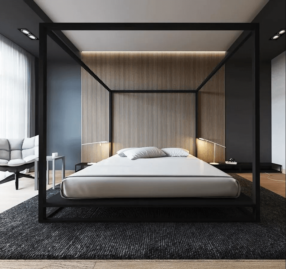 中国匠心品牌，福晶板材，卧室背景墙