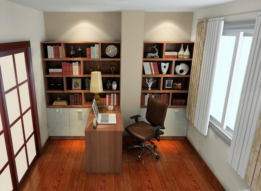 中国匠心品牌，福晶板材，书房装修案例