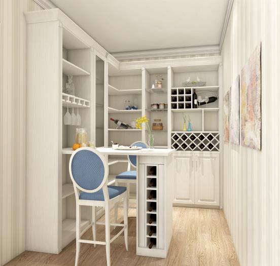 中国匠心品牌，福晶板材，酒柜设计