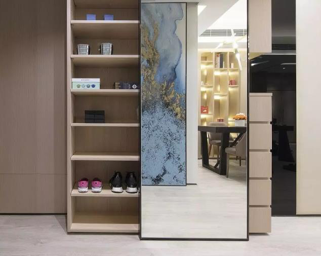 中国匠心品牌，福晶板材，鞋柜设计