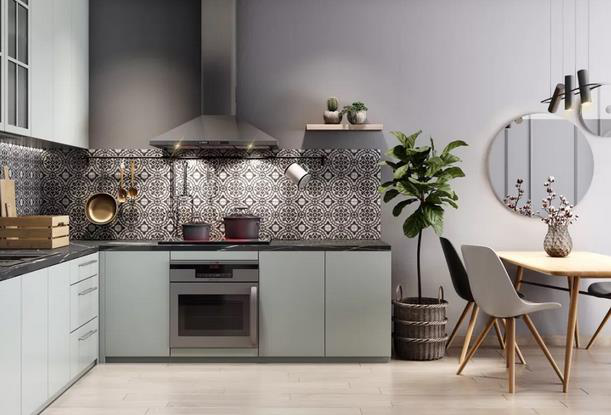 中国匠心品牌，福晶板材，L型厨房