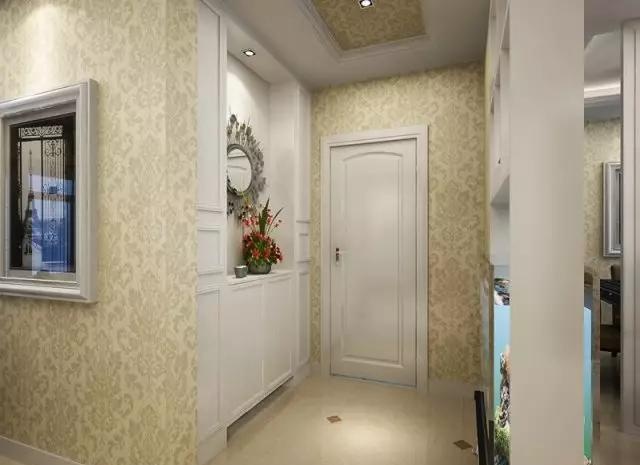 中国匠心品牌，福晶板材，玄关装修设计