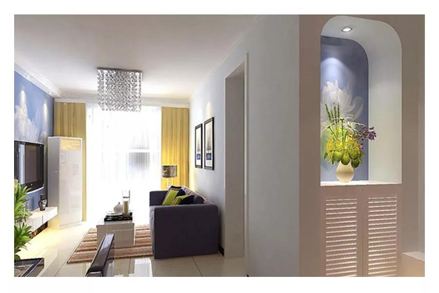 中国匠心品牌，福晶板材，玄关装修设计