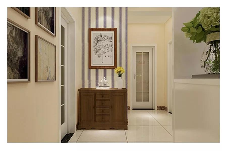 中国匠心品牌，福晶板材，玄关装修设计