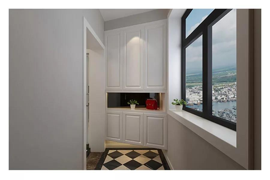 中国匠心品牌，福晶板材，玄关装修设计