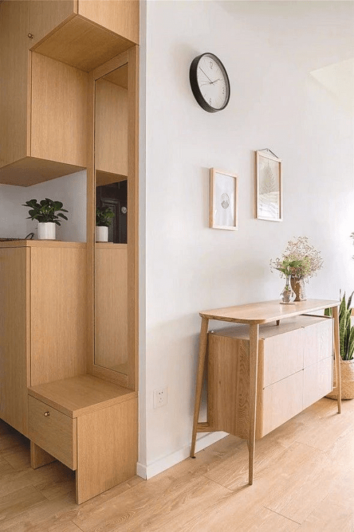 85㎡原木小居室,简单自然