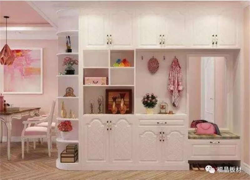 板材品牌福晶板材来谈谈家里装修鞋柜该怎么打！